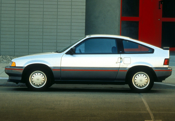 Honda Civic CRX 1986–87 photos