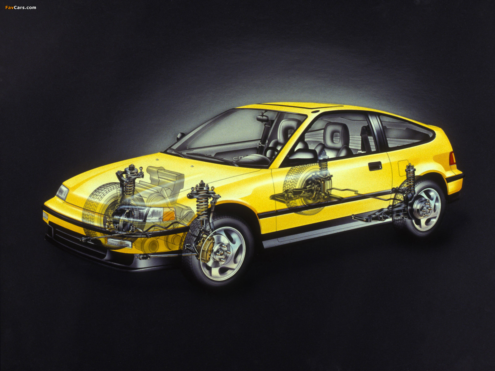Honda Civic CRX 1988–91 pictures (1600 x 1200)
