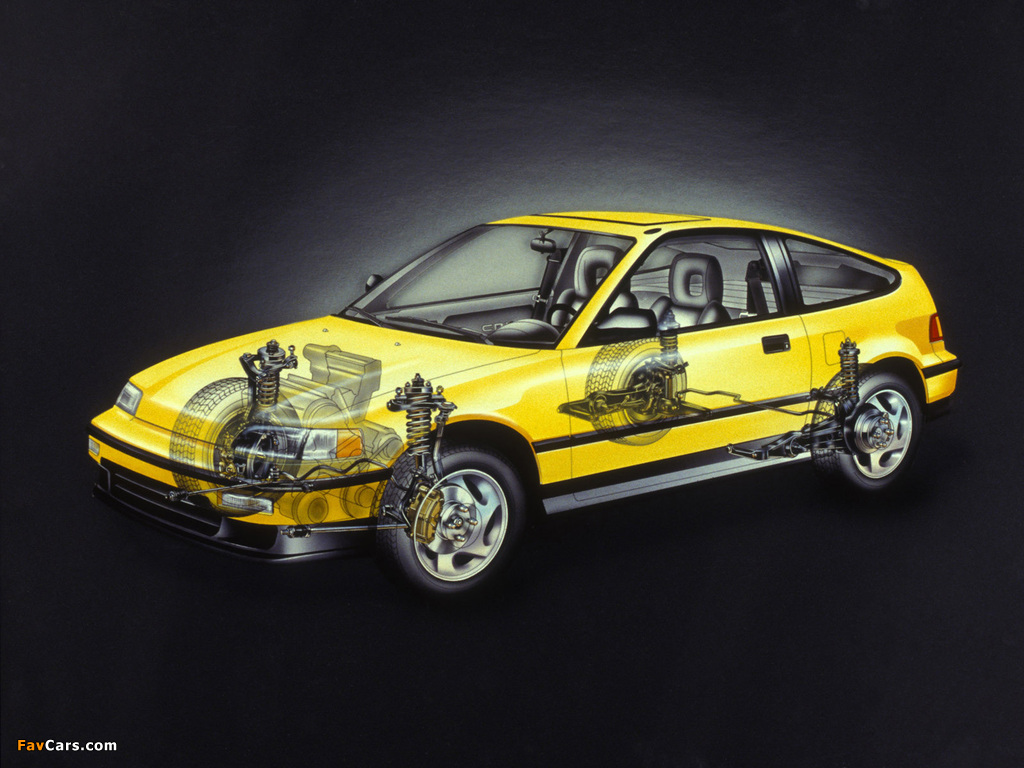 Honda Civic CRX 1988–91 pictures (1024 x 768)