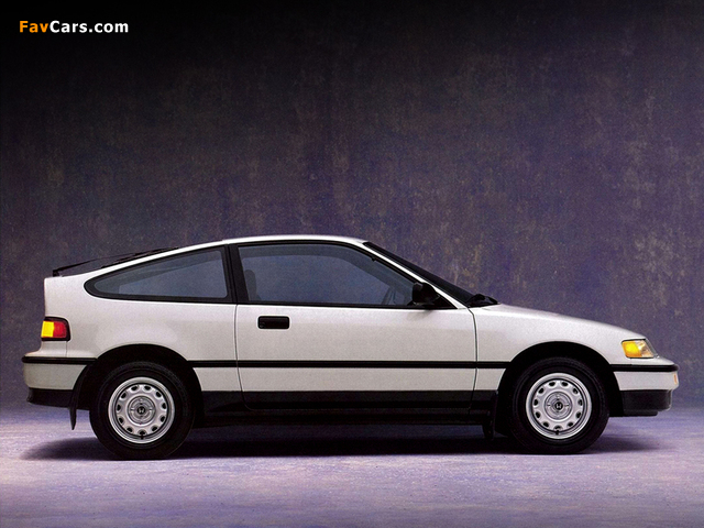 Images of Honda Civic CRX 1988–91 (640 x 480)
