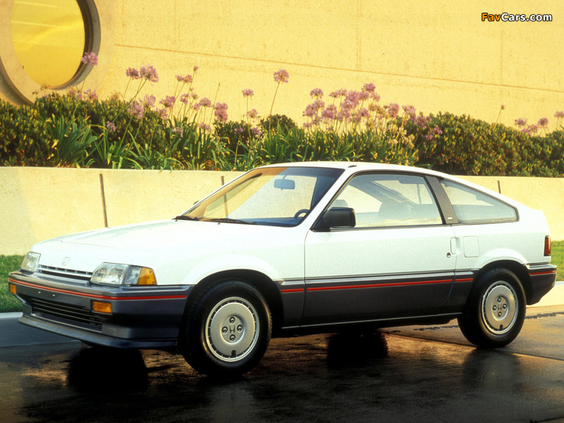 Photos of Honda Civic CRX 1986–87 (800 x 600)