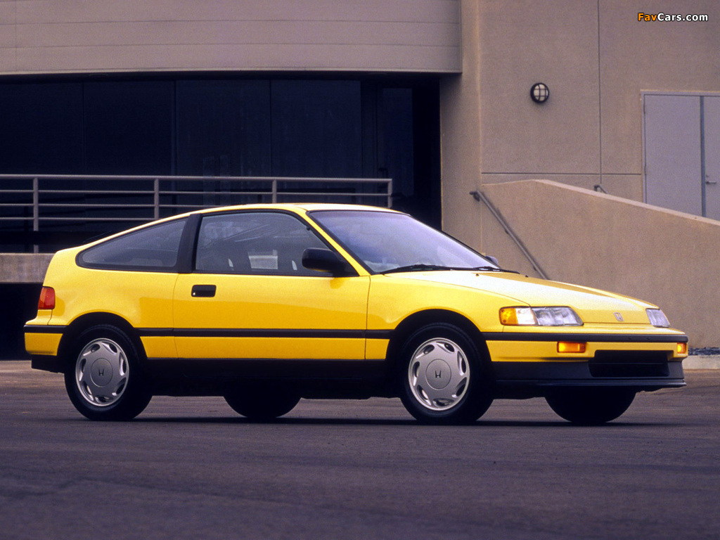 Photos of Honda Civic CRX 1988–91 (1024 x 768)