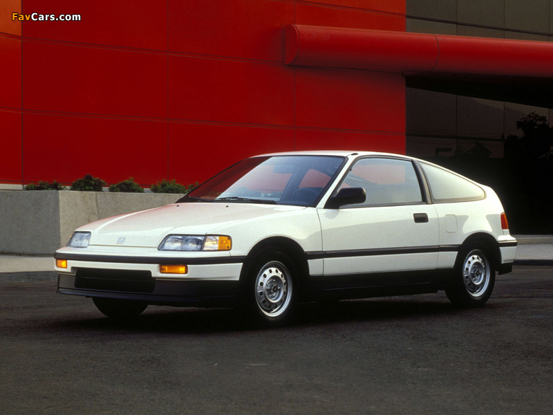 Pictures of Honda Civic CRX 1988–91 (800 x 600)