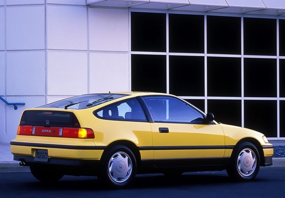 Pictures of Honda Civic CRX 1988–91