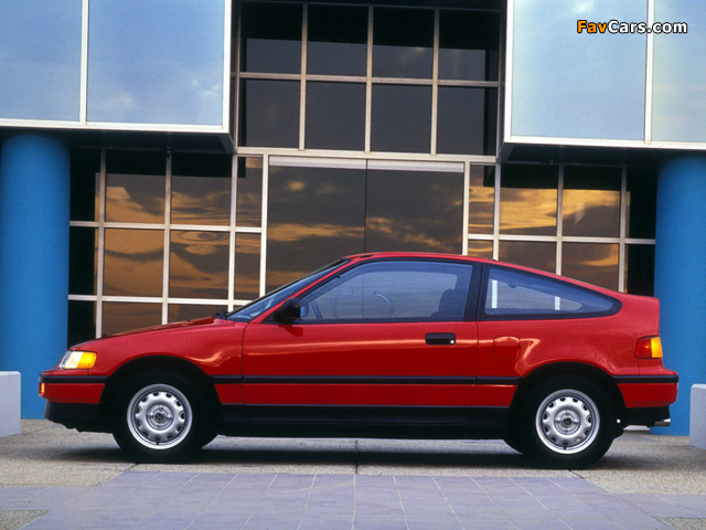 Honda Civic CRX 1988–91 wallpapers (640 x 480)