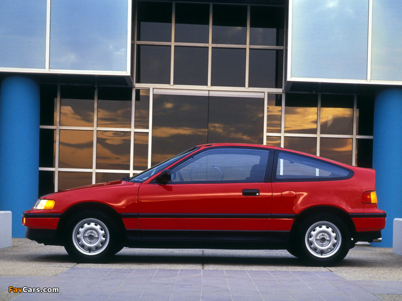 Honda Civic CRX 1988–91 wallpapers (800 x 600)