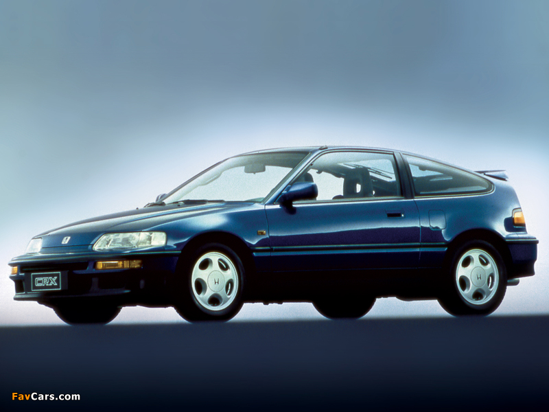 Honda Civic CRX 1988–91 wallpapers (800 x 600)