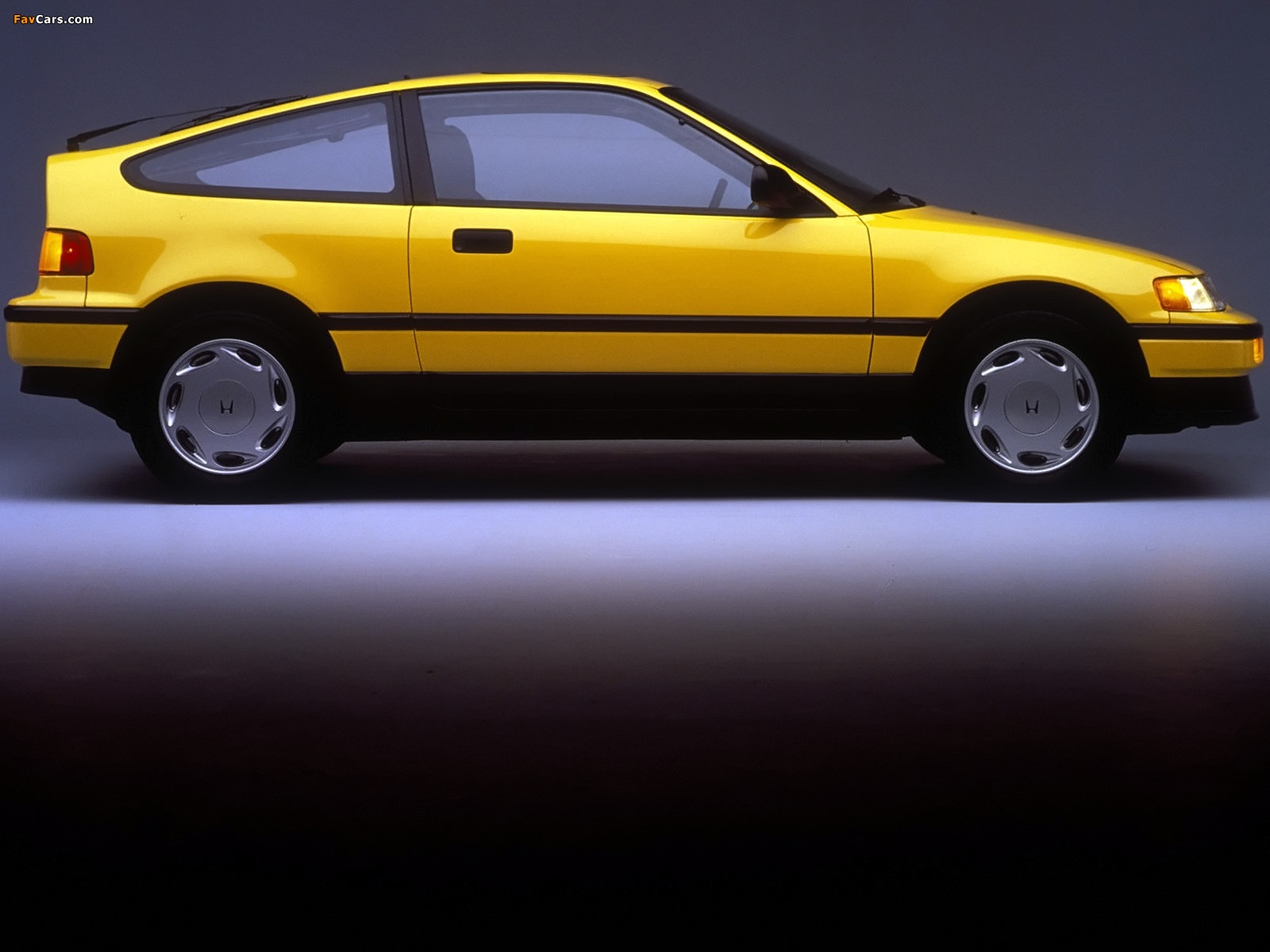 Honda Civic CRX 1988–91 wallpapers (1600 x 1200)