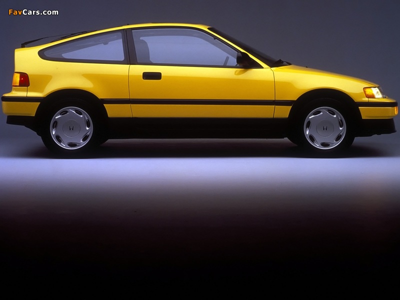 Honda Civic CRX 1988–91 wallpapers (800 x 600)