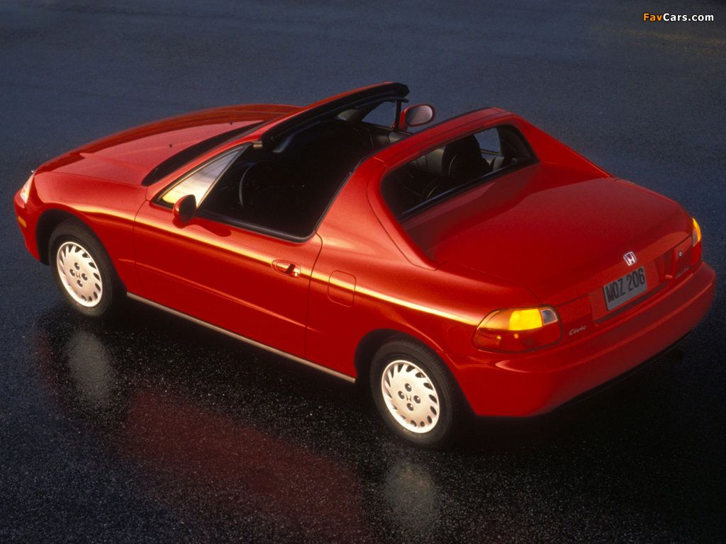 Honda Civic del Sol 1993–97 photos (1024 x 768)