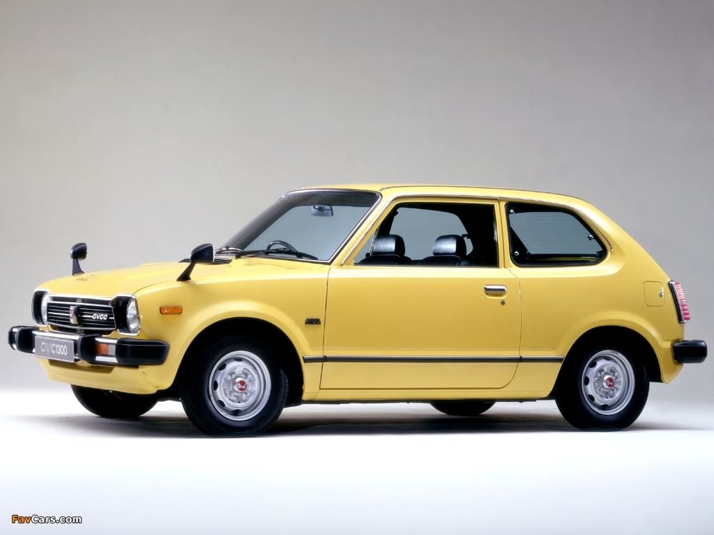 Honda Civic 3-door 1972–79 wallpapers (1024 x 768)