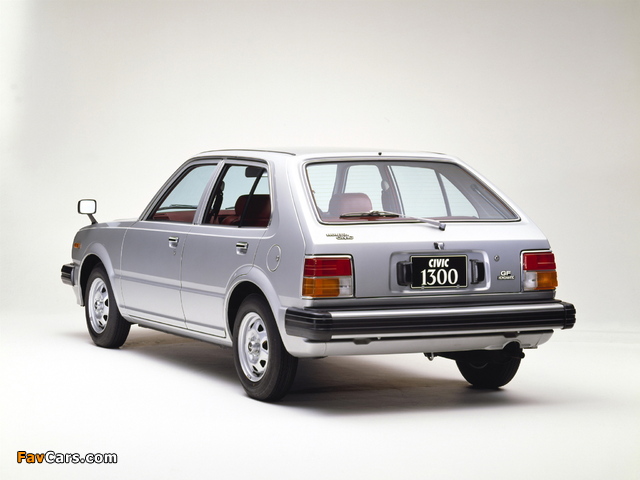 Honda Civic 5-door 1979–83 wallpapers (640 x 480)