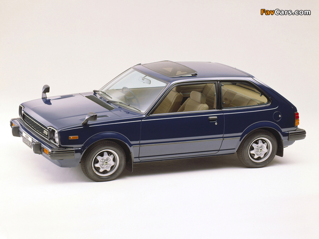 Honda Civic 3-door 1979–83 wallpapers (640 x 480)