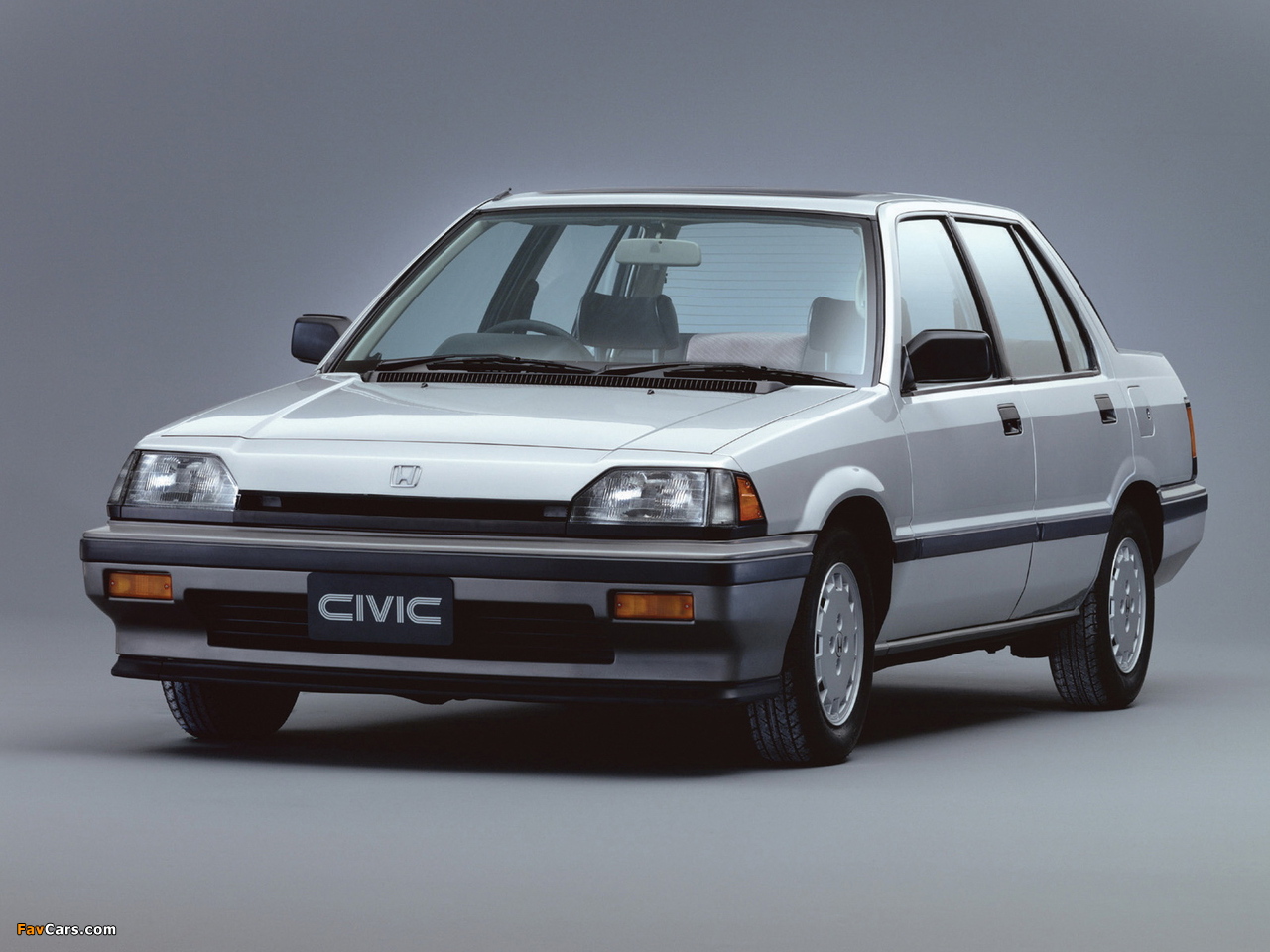 Honda Civic Sedan 1983–87 photos (1280 x 960)