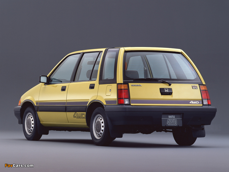 Honda Civic Shuttle 1983–87 photos (800 x 600)