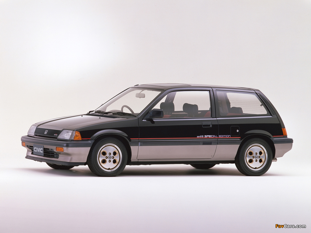 Honda Civic Hatchback 1983–87 pictures (1024 x 768)