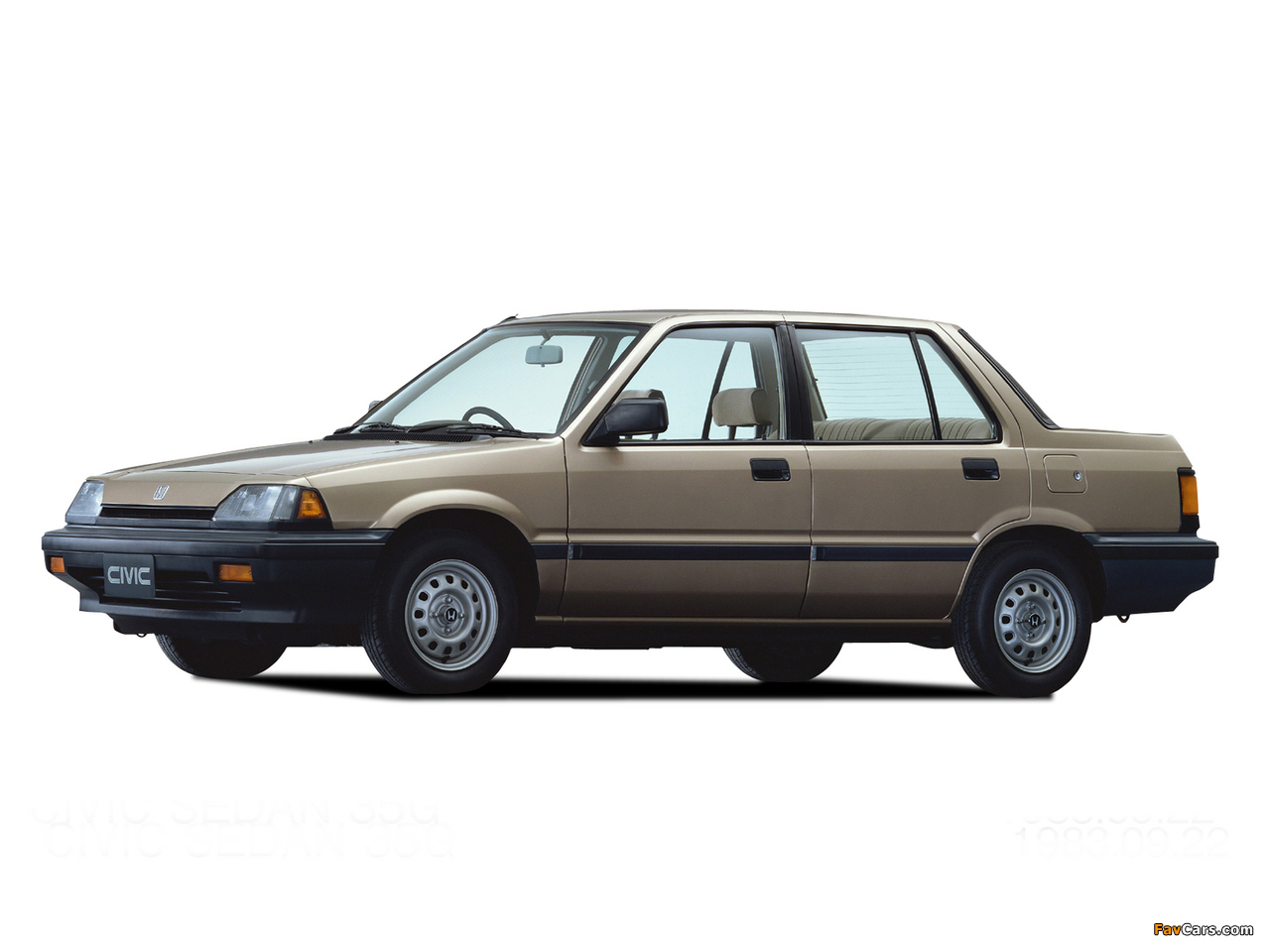 Honda Civic Sedan 1983–87 pictures (1280 x 960)