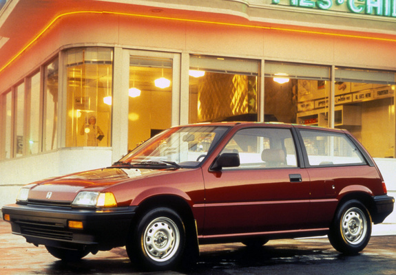 Honda Civic Hatchback US-spec 1983–87 wallpapers