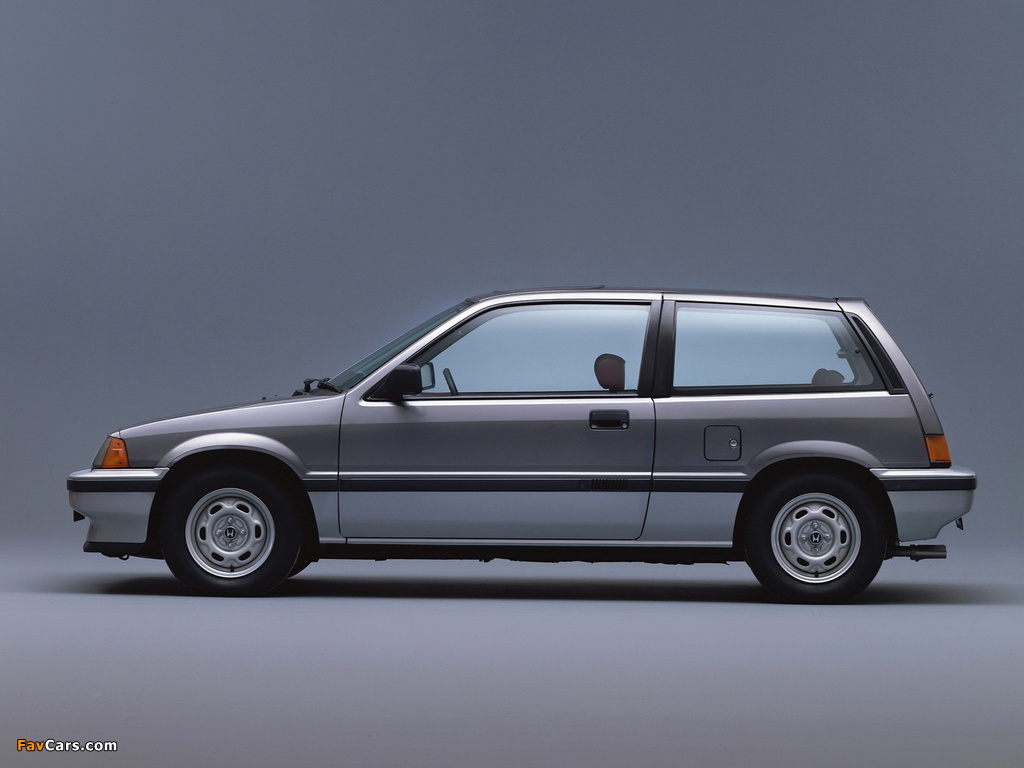 Honda Civic Hatchback 1983–87 wallpapers (1024 x 768)