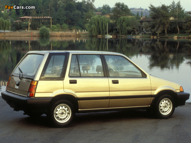 Honda Civic Wagon 1984–87 images (640 x 480)