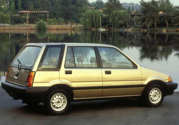 Honda Civic Wagon 1984–87 images