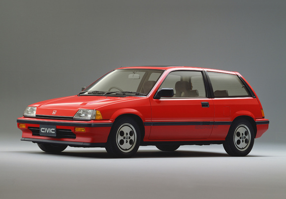 Honda Civic Si 1984–87 images