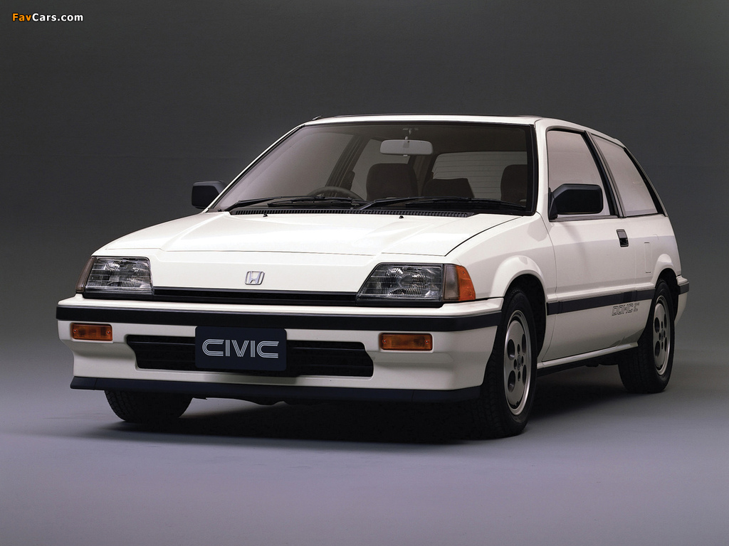 Honda Civic Si 1984–87 pictures (1024 x 768)