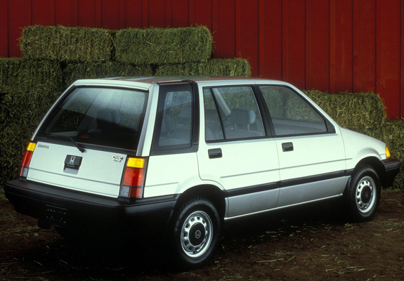 Honda Civic Wagon 1984–87 wallpapers