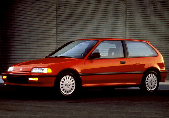 Honda Civic Hatchback US-spec (EF) 1988–91 images
