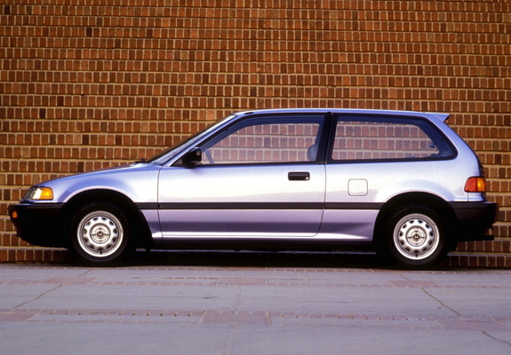 Honda Civic Hatchback US-spec (EF) 1988–91 photos