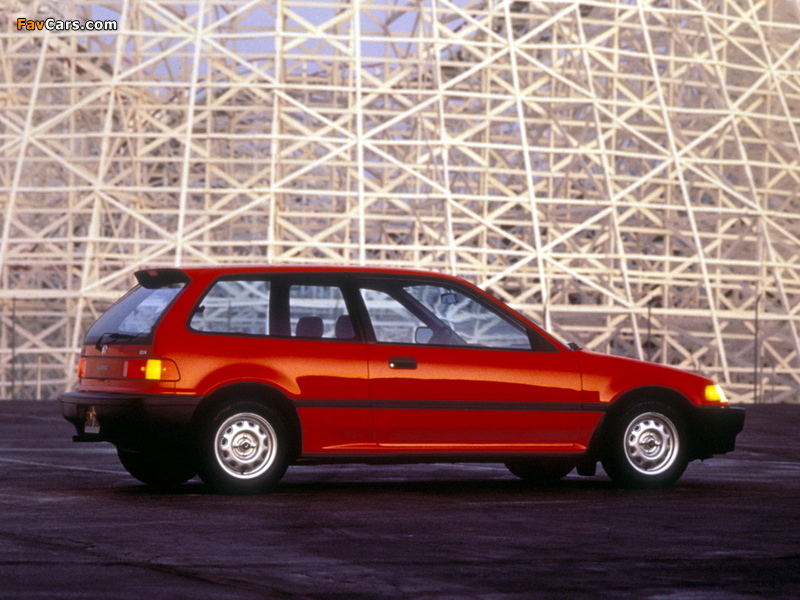 Honda Civic Hatchback US-spec (EF) 1988–91 pictures (800 x 600)