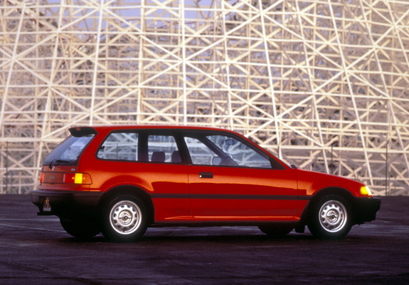 Honda Civic Hatchback US-spec (EF) 1988–91 pictures