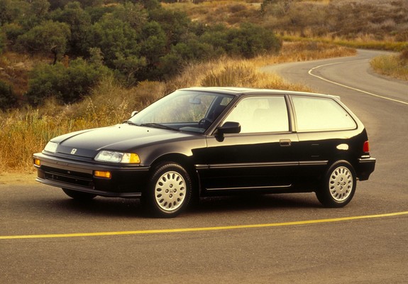 Honda Civic Hatchback US-spec (EF) 1988–91 pictures