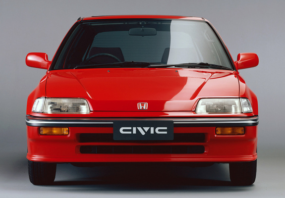 Honda Civic Hatchback (EF) 1988–91 wallpapers