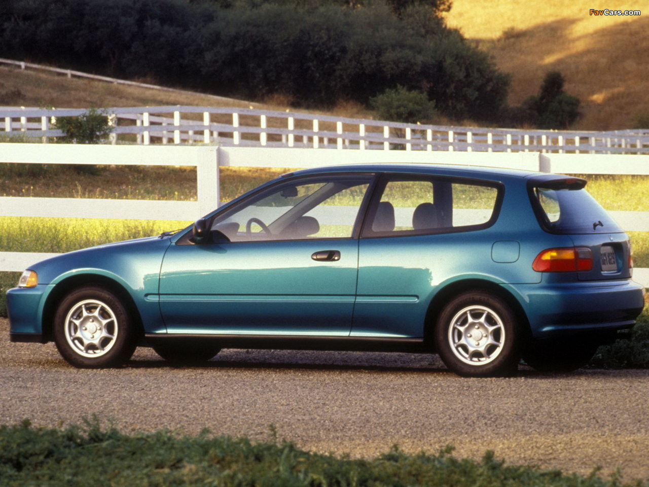 Honda Civic Hatchback US-spec (EG) 1991–95 photos (1280 x 960)