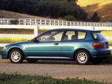 Honda Civic Hatchback US-spec (EG) 1991–95 photos