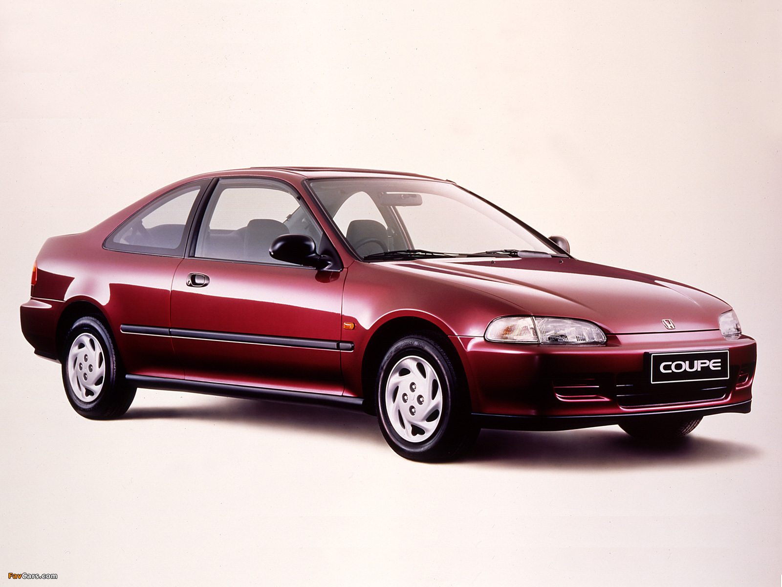 Honda Civic Coupe (EJ1) 1993–95 photos (1600 x 1200)