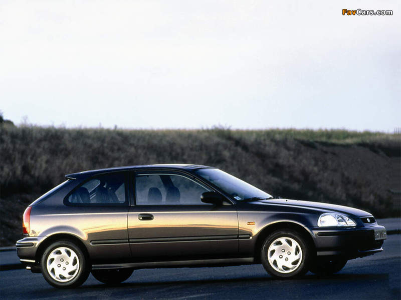 Honda Civic Hatchback (EK) 1995–2001 images (800 x 600)