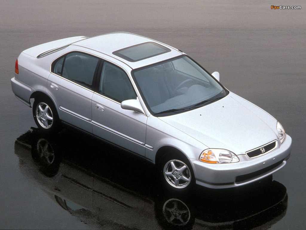 Honda Civic Sedan (EK) 1995–2001 images (1024 x 768)