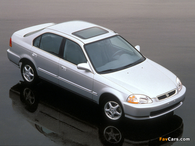 Honda Civic Sedan (EK) 1995–2001 images (640 x 480)