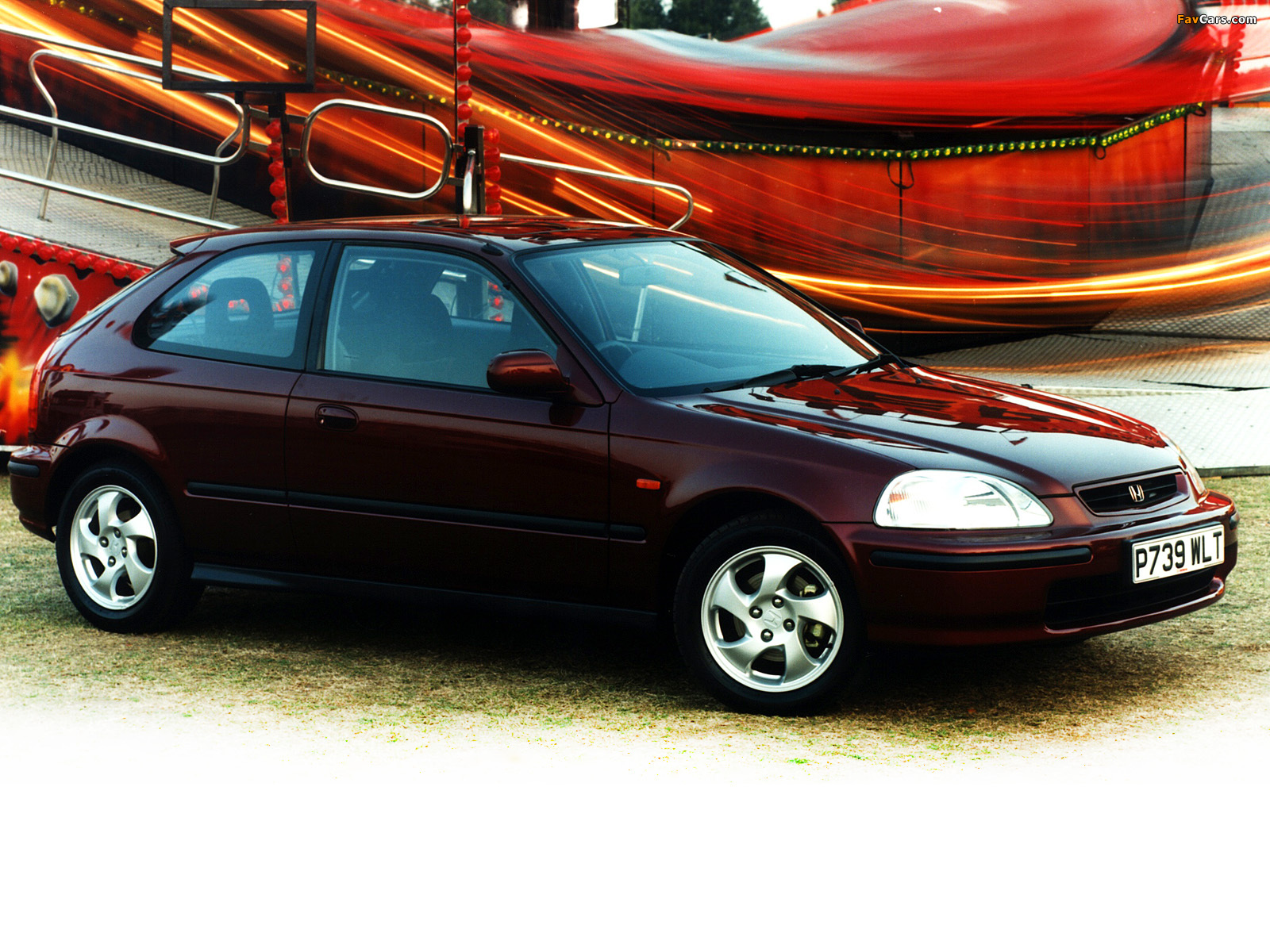 Honda Civic Hatchback UK-spec (EK) 1995–2001 wallpapers (1600 x 1200)