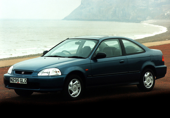 Honda Civic Coupe UK-spec (EJ7) 1996–2000 images