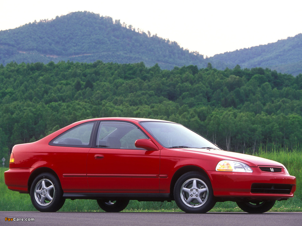 Honda Civic Coupe (EJ7) 1996–2000 photos (1024 x 768)