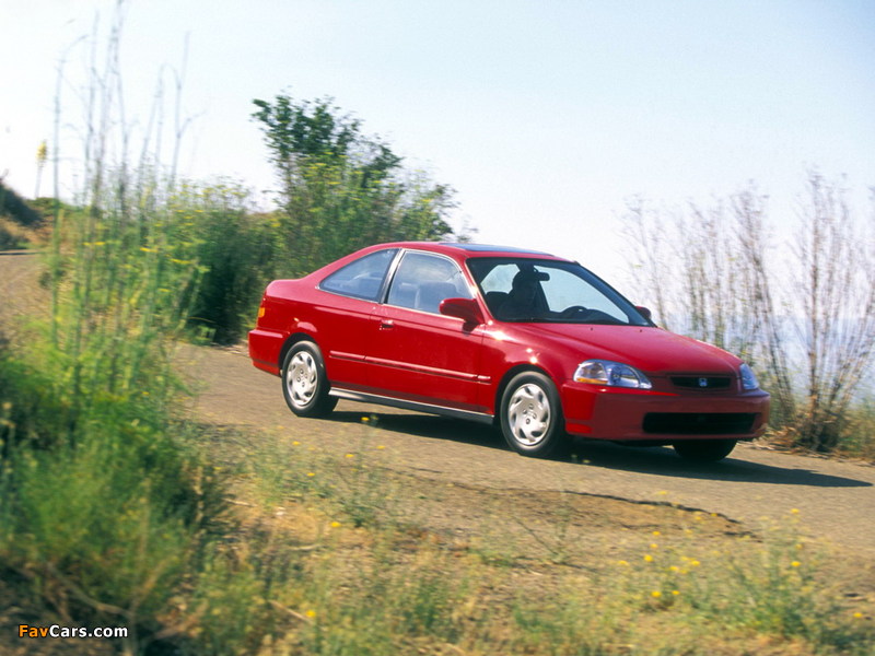 Honda Civic Coupe (EJ7) 1996–2000 photos (800 x 600)