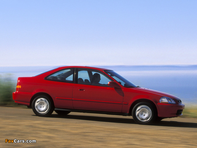 Honda Civic Coupe (EJ7) 1996–2000 pictures (640 x 480)