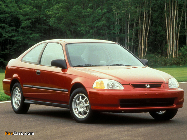 Honda Civic Coupe (EJ7) 1996–2000 wallpapers (640 x 480)