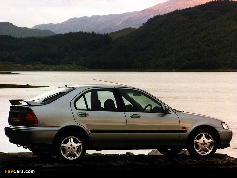 Honda Civic Fastback UK-spec 1997–2001 wallpapers (800 x 600)