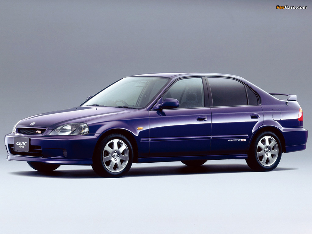 Honda Civic Ferio Vi-RS (EK3) 1998–2000 pictures (1024 x 768)