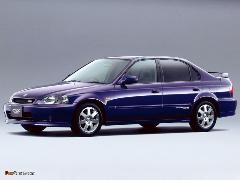 Honda Civic Ferio Vi-RS (EK3) 1998–2000 pictures (800 x 600)