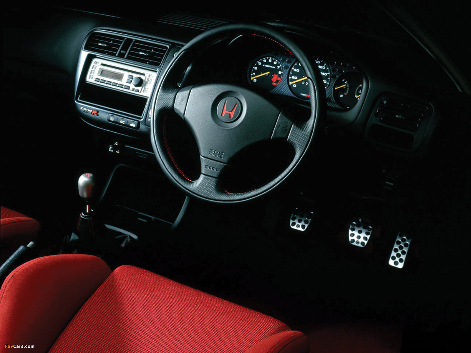 Honda Civic Type-R X (EK9) 1999–2000 pictures (1600 x 1200)